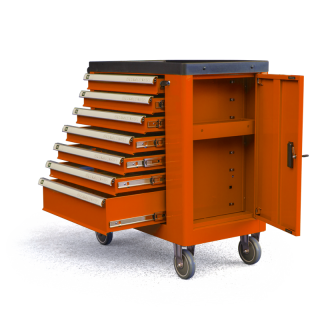 Kolica za alat sa alatom 7 fioka 252 dela LN-12399B