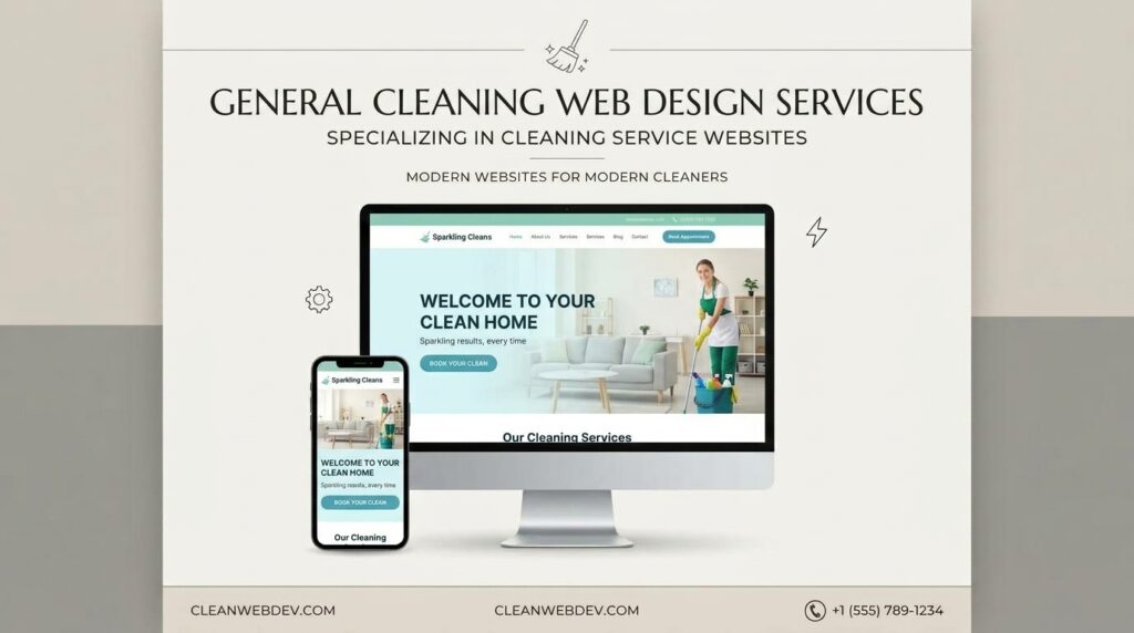 Cleaning Service Website Design